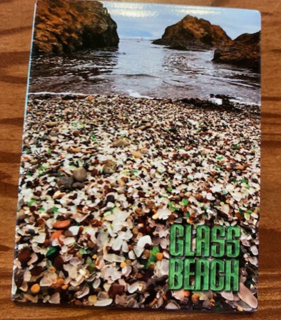 GLASS BEACH MAGNET