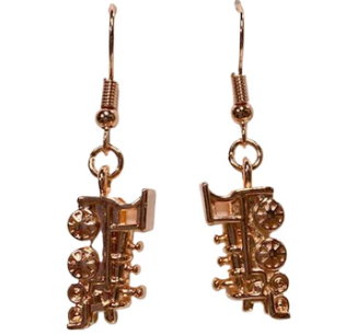 Train Drop Earrings