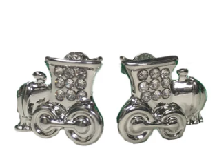 Train Post Jewel Earrings