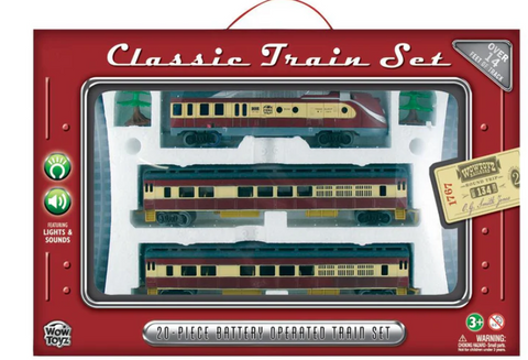 Classic Train Set 20-Pc Assorted Styles