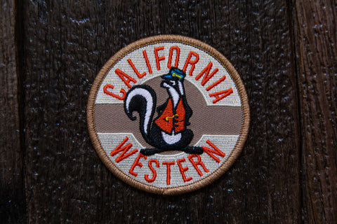 #18 Cali West Skunk 3" Patch
